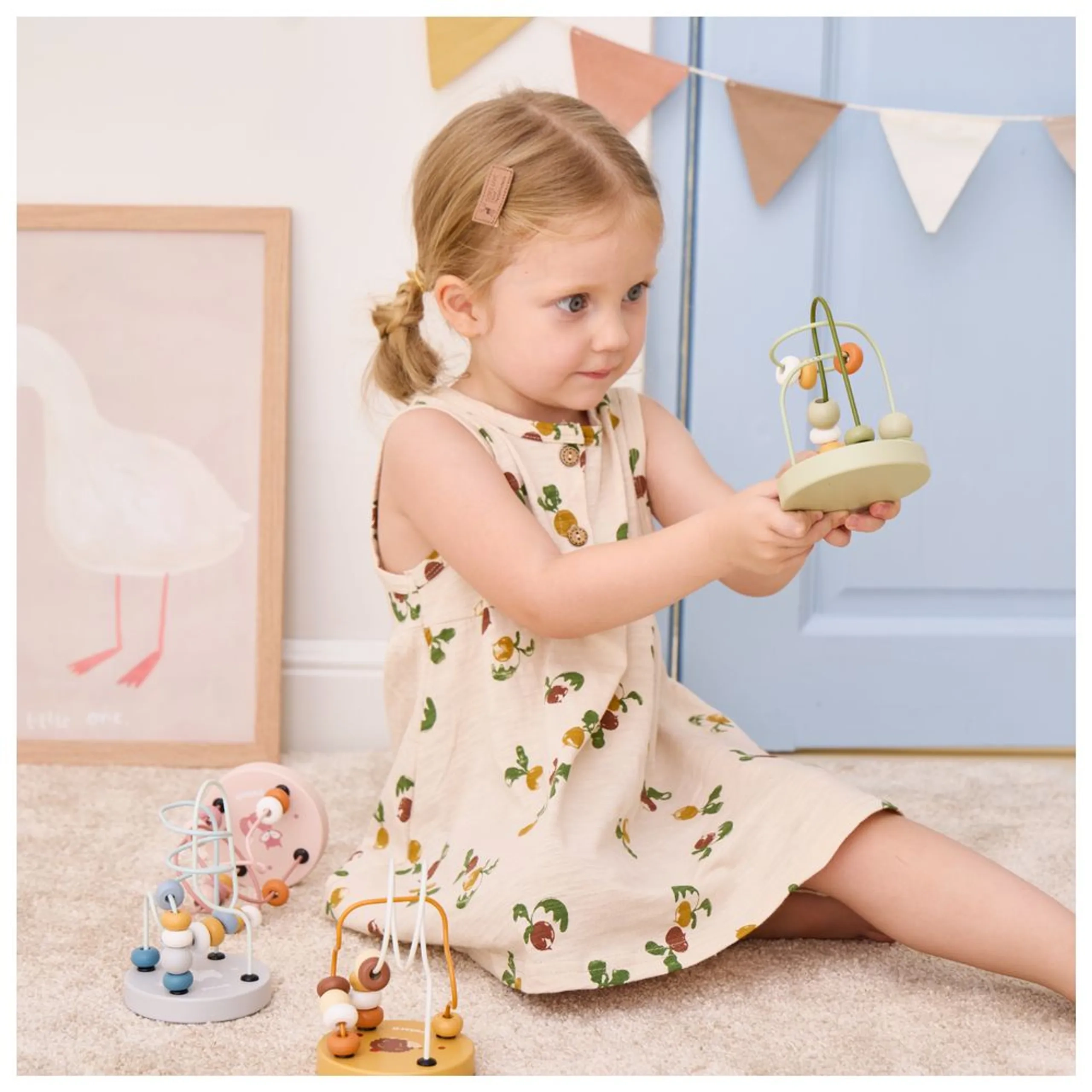 Wooden Bead Maze - 12 months+ 10 pieces