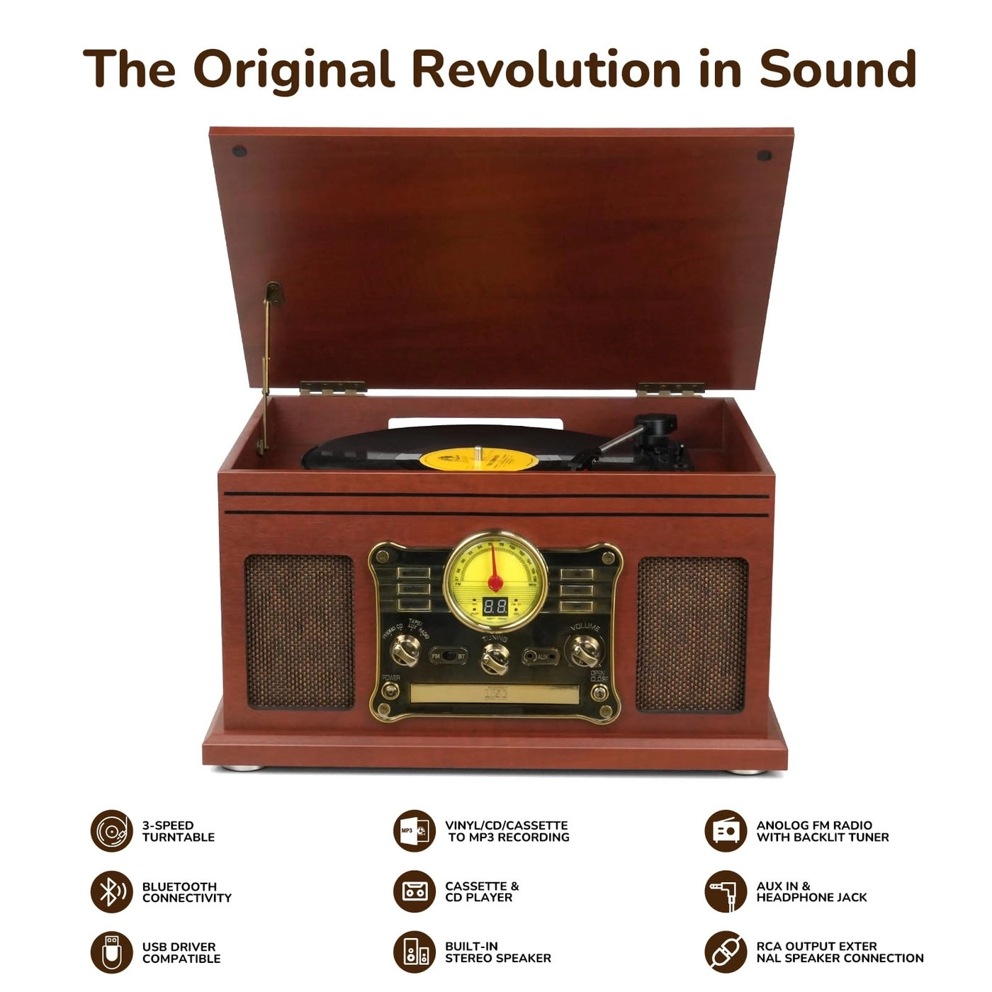 Bluetooth Record Player
