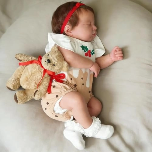 LOULOU Reborn Baby Doll - 20 Inch Vinyl Girl Ages 3+