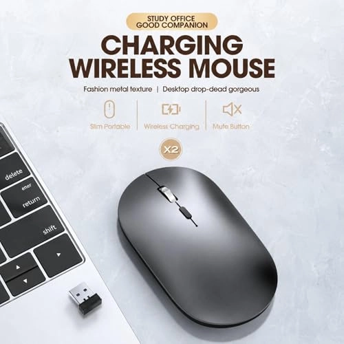 Dual Mode Wireless Bluetooth Mouse - Bluetooth 2.4G