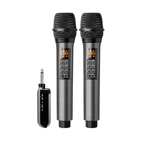 Weless Microphone System - 2 Microphones 2.4G