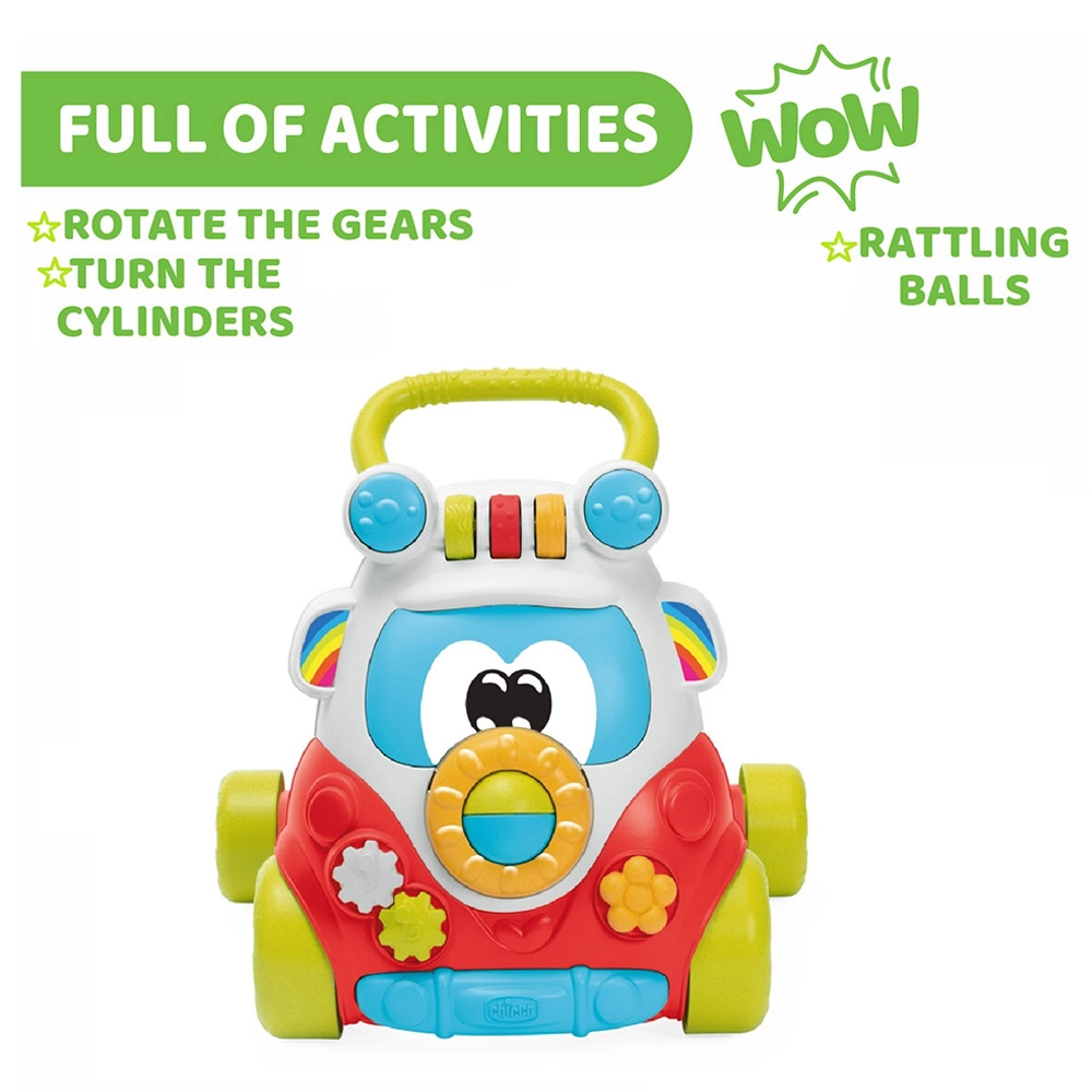 Happy Hippy Walker - 4 large wheels recycled plastic