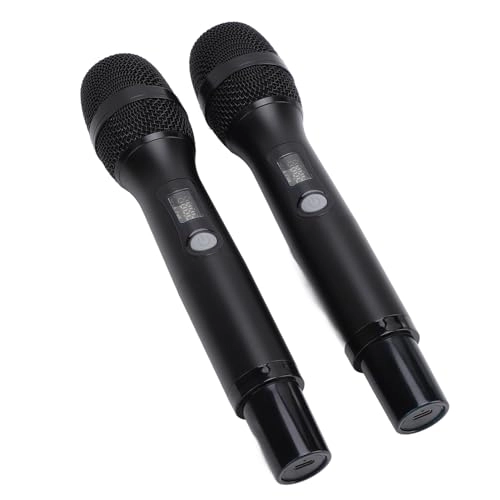 Dual Wireless Microphone - 2pcs UHF