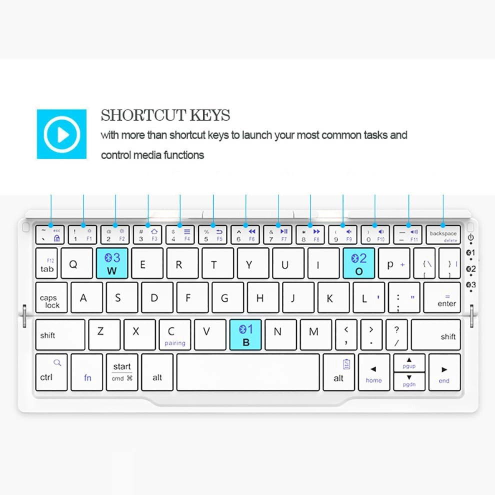 Foldable Keyboard - Bluetooth