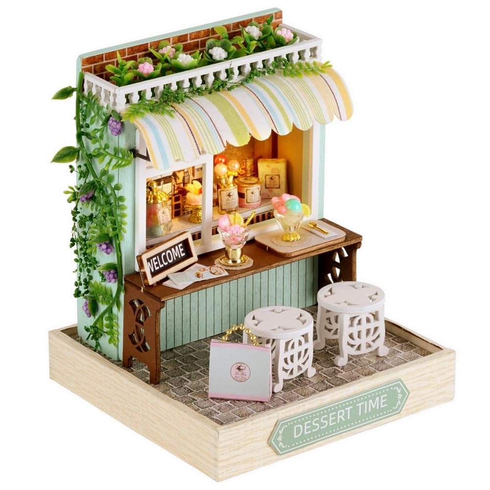 DIY Miniature Dollhouse Kit - Warm Moment 1:24