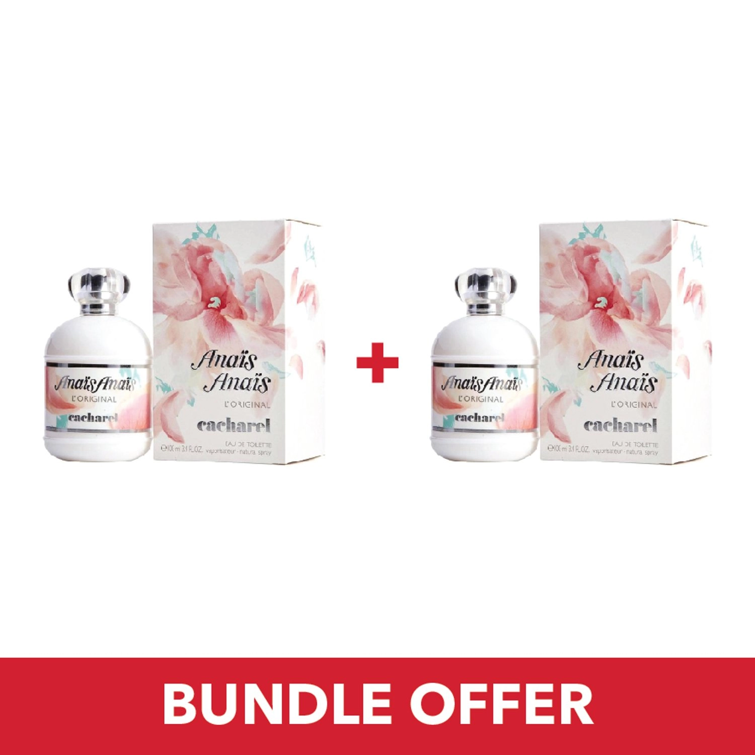Cacharel Anais Anais Eau de Toilette 100 ml Bundle
