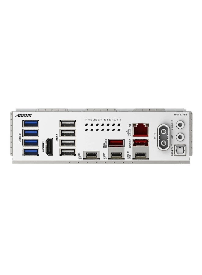 X870 AORUS STEALTH ICE - AMD AM5 DDR5 PCIe 5.0