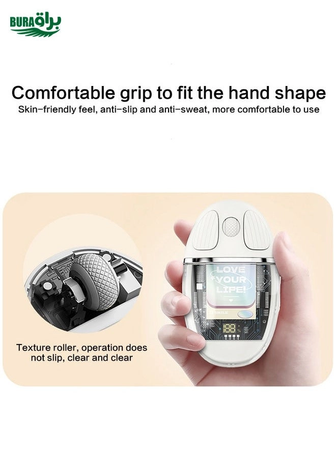Colorful Transparent Dual Mode Mouse - Wireless