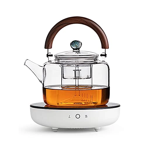 Glass Tea Boiler - high borosilicate glass|PC material 1000 milliliter
