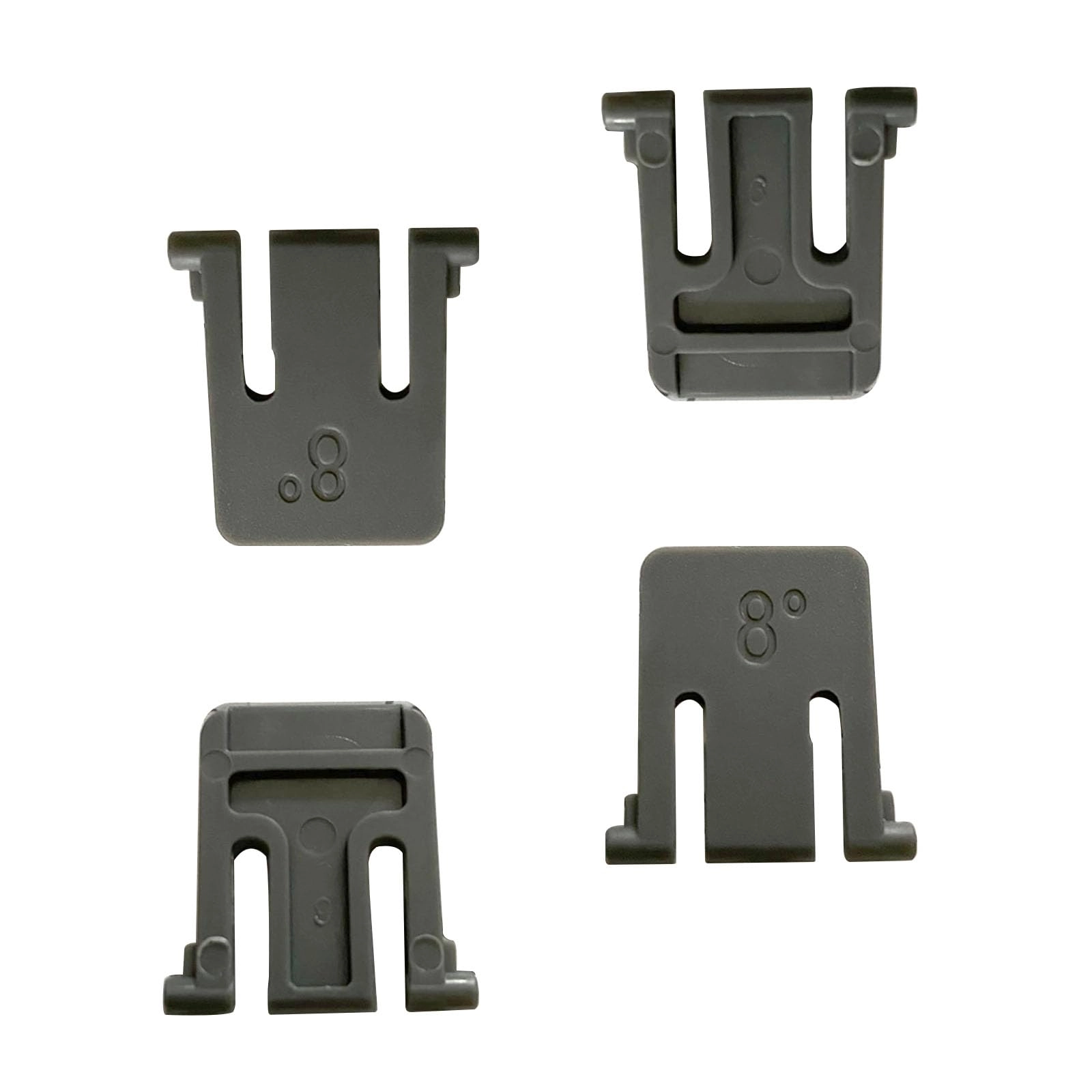 ARusyna Keyboard Foot Stand - 4 PCS Gray