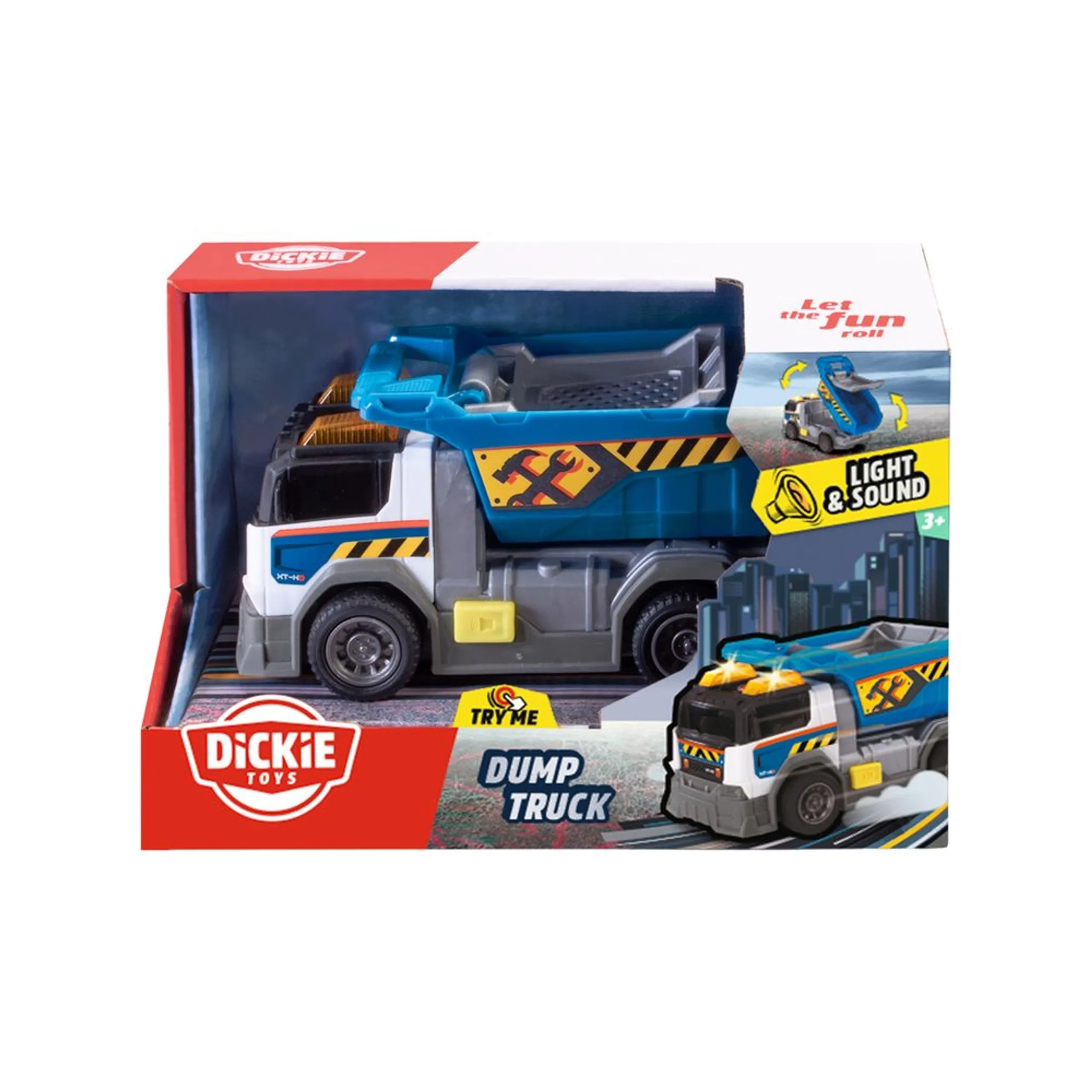 Dump Truck - 15 cm Light & Sound