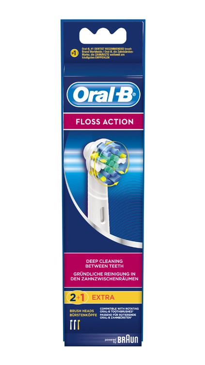 Oral-B FlossAction - Pack of 3 Multicolor