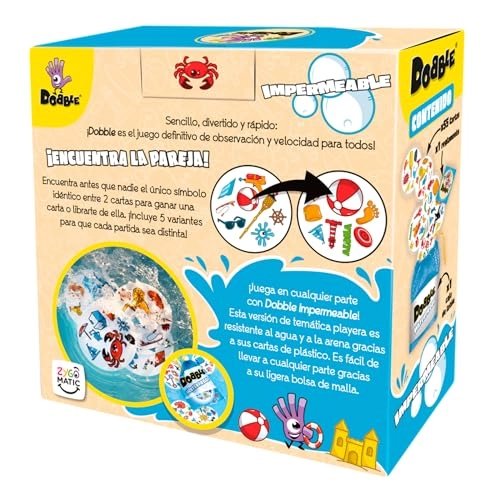 Dobble Waterproof - Castilian 6 years and up 1 piece(s)