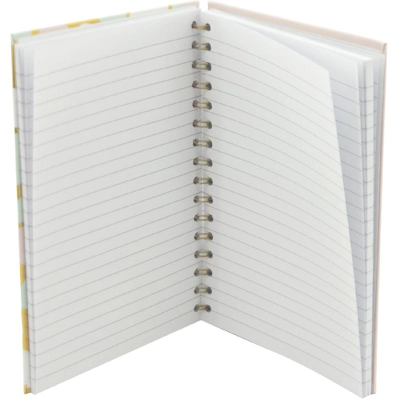 Notebook 19 X 26 cm Spiral - Grid 100 Sheets