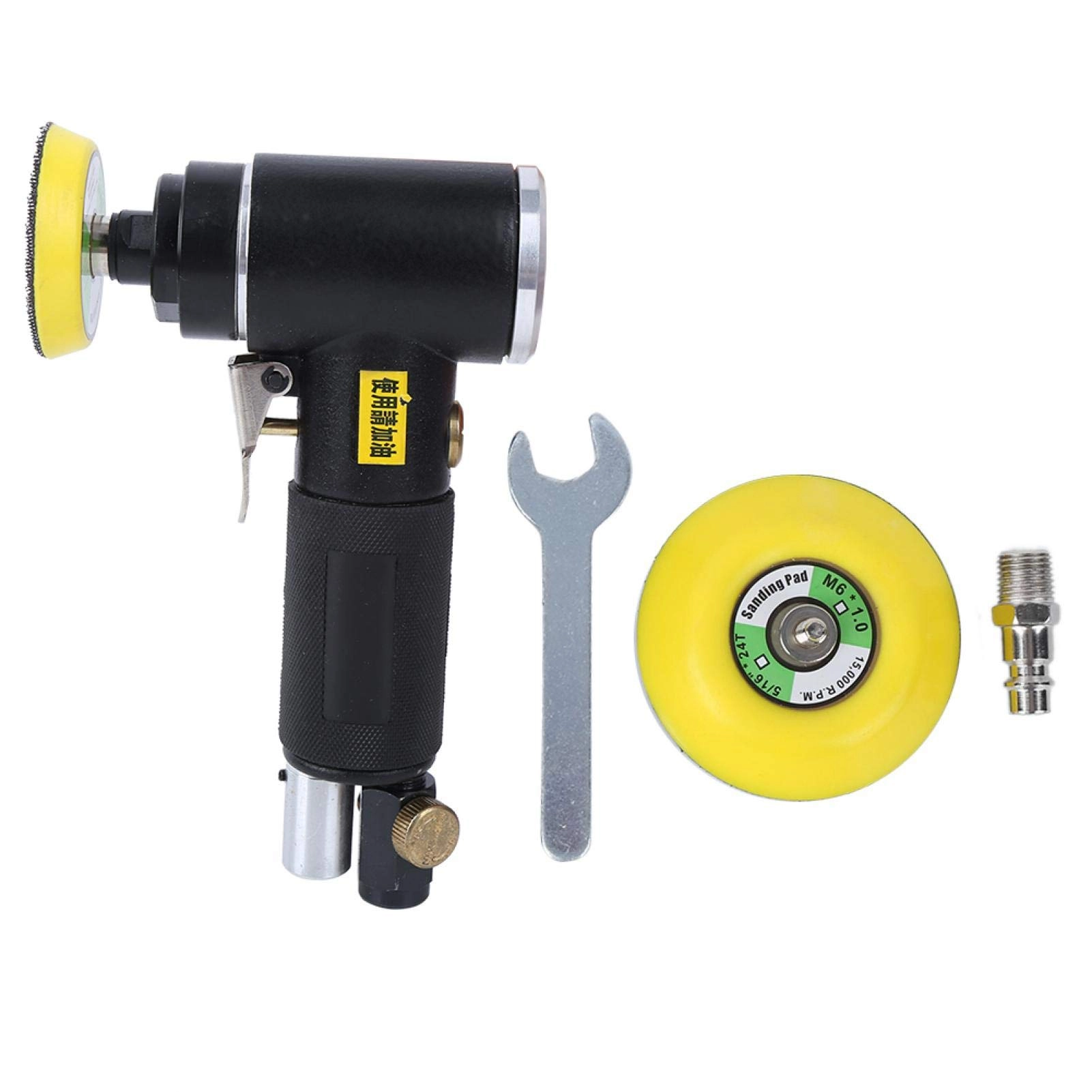 OMOONS Pneumatic Polishing Machine - 2in 3in Pad 1500rpm