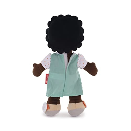 African Girl Diversity Fastening Doll - Washable 15.75 inches