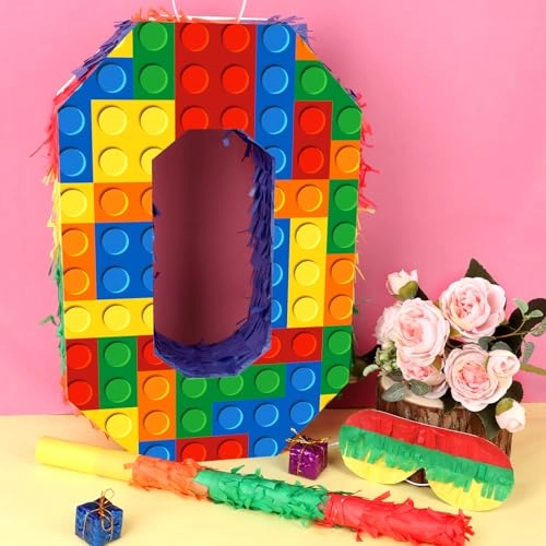 Number 0 Pinata - Small 10th Birthday