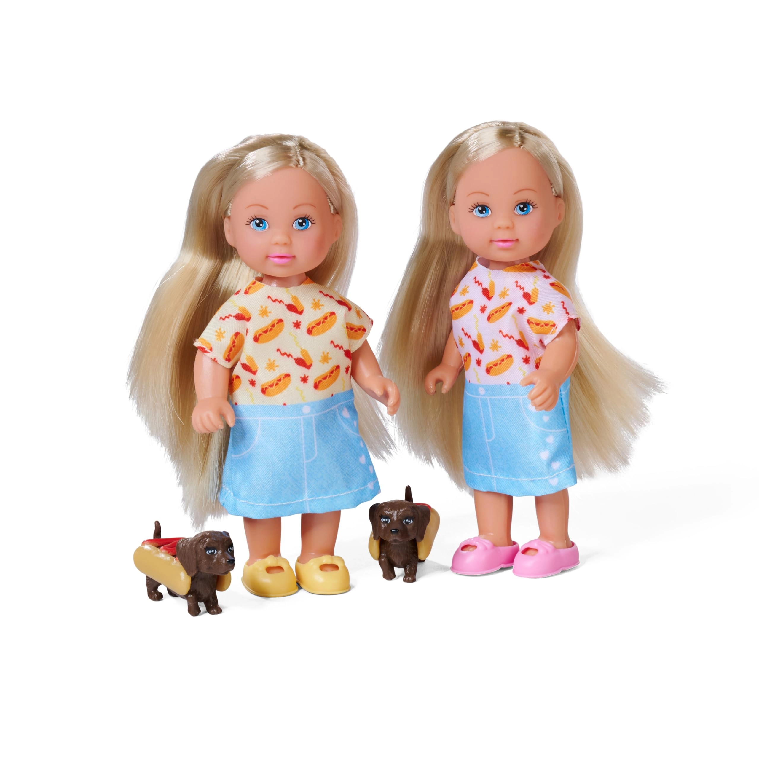 Simba Evi Love Toy Doll - 12 cm Hot Dog Costume Ages 3+