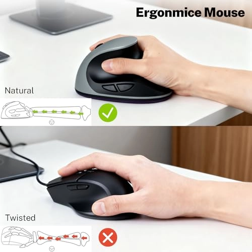 Vertical Mouse - Wireless