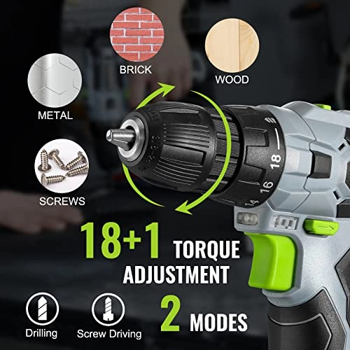 Cordless Drill Driver - 1.5Ah