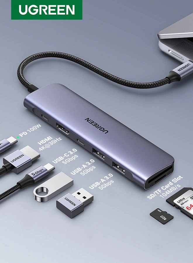 CM498 - 7-in-1 USB-C 4K HDMI