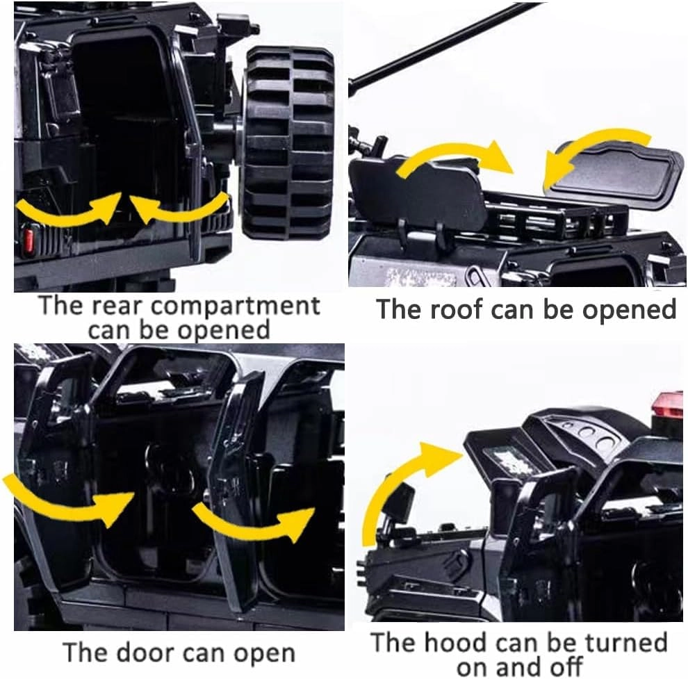 Military Vehicle Building Blocks - 130 pcs