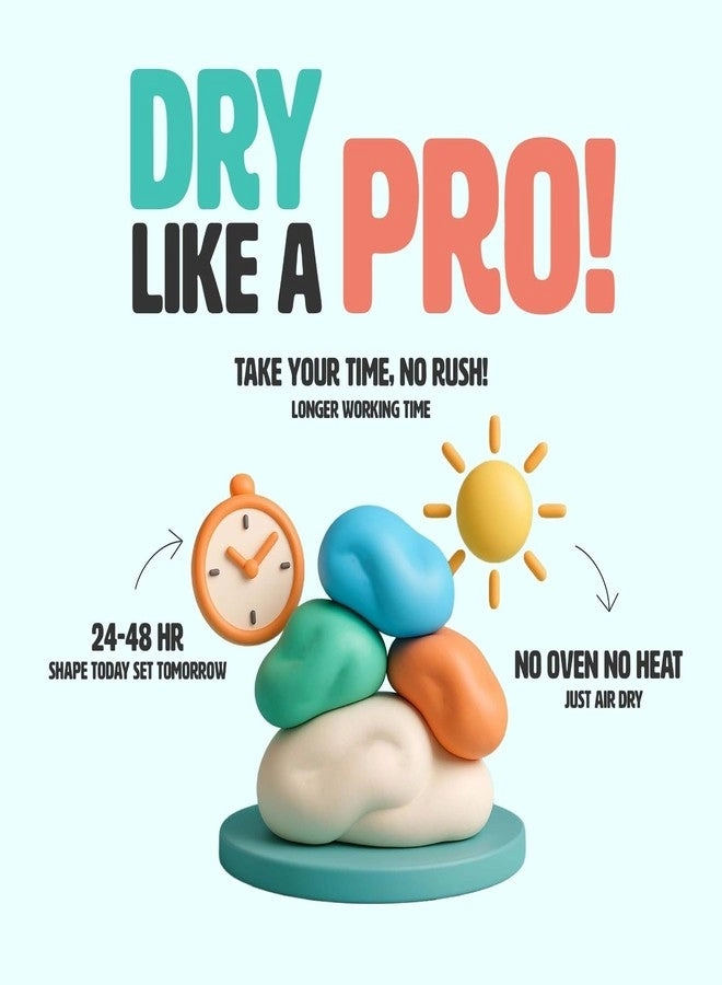 Air-Dry Porcelain Clay - 300g
