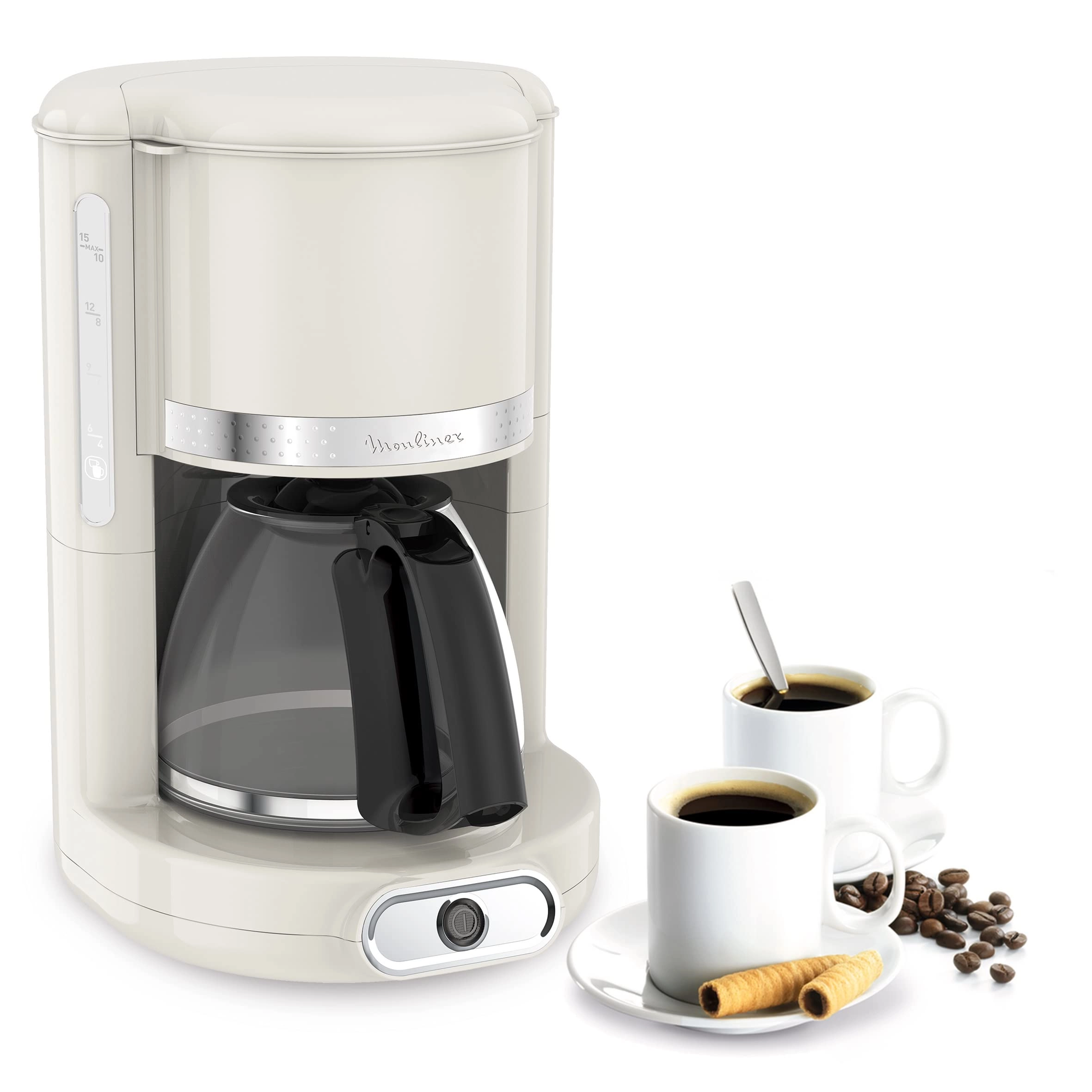 Moulinex Soleil - Reusable Filter Anti-drip Auto Shut-Off