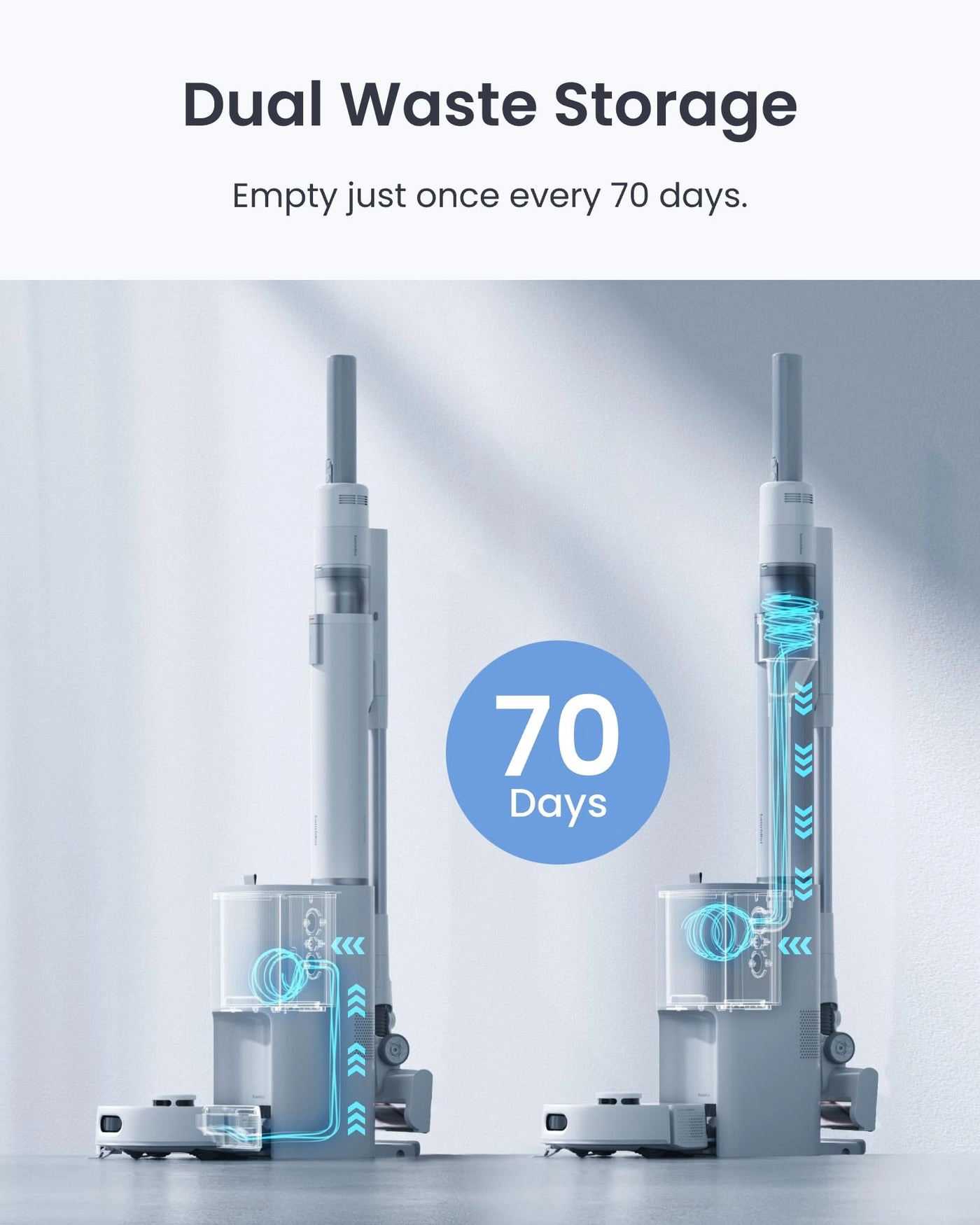 K10+ Pro Combo - Dual Dust Collection Station Cordless Vacuum