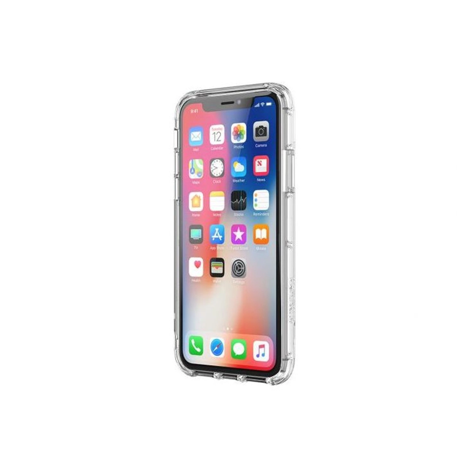 Survivor Clear Back Case for iPhone XR - Polycarbonate, TPU