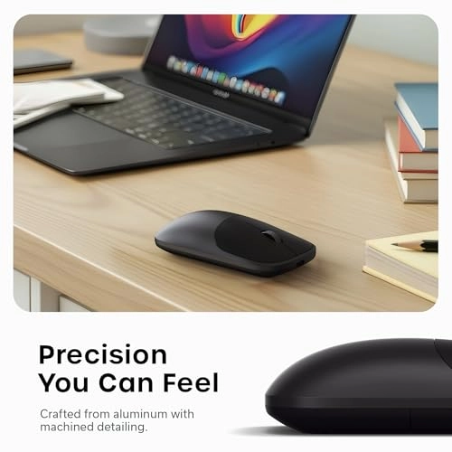 Slim EX Wireless Mouse - 2.4Ghz Receiver 2x Bluetooth 5.3