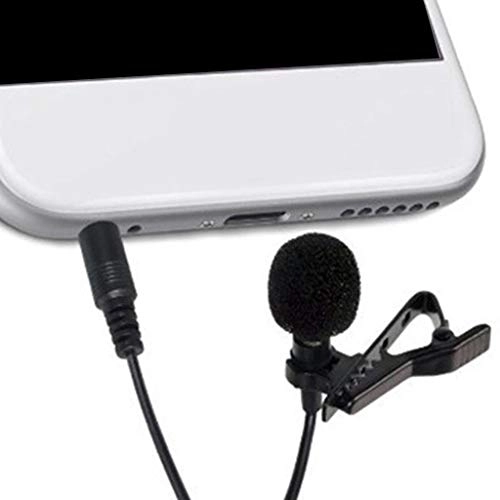 Lapel Clip Microphone 3.5mm-Mini-Jack Microphone