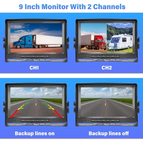 Reversing Camera System - Night Vision Wired 1080P