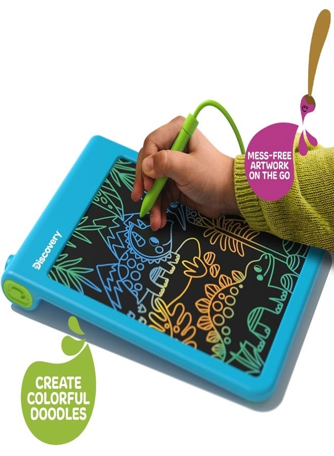 Bright Doodles LCD Art Tablet - Mess-Free Colorful Widescreen Display