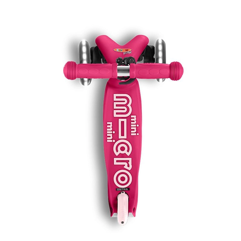 Mini Deluxe 3-Wheel Kick Scooter – 120/85 mm LED