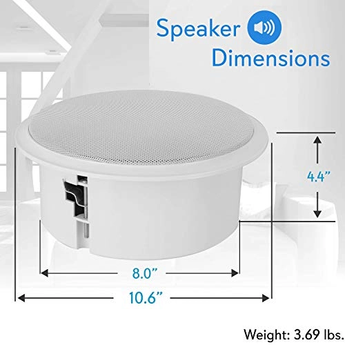 8” Ceiling Wall Mount Speaker - 200W
