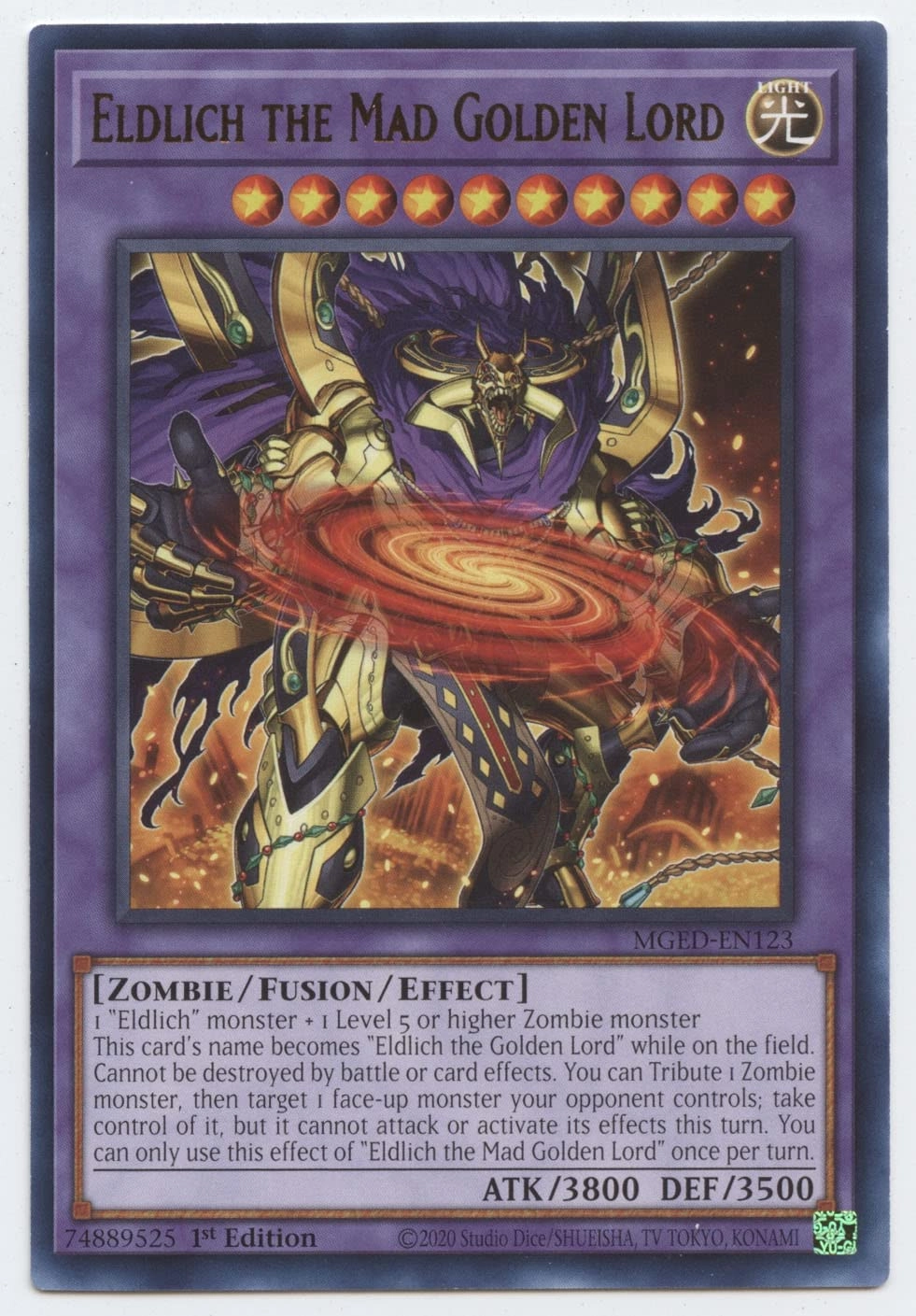 Konami Eldlich The Mad Golden Lord