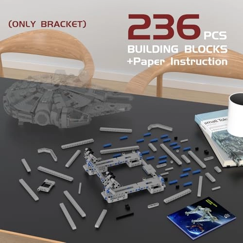 Millennium Falcon Vertical Display Bracket - Building Kit LEGO