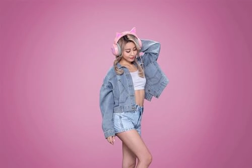 Kraken Kitty Chroma Wired Headset