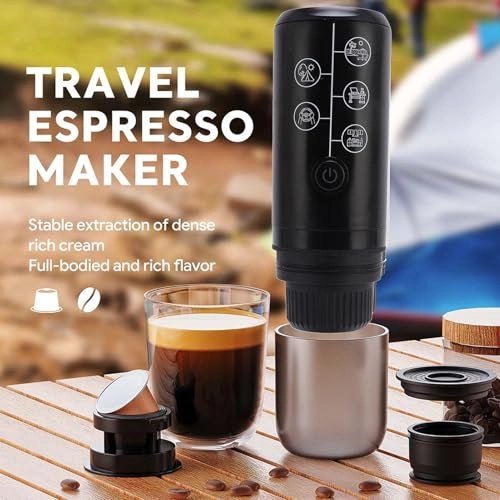 Portable Electric Coffee Machine - 120ML pods