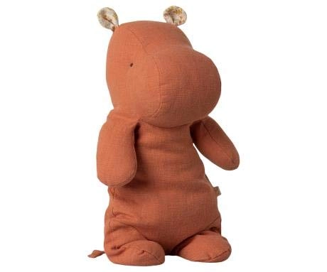 Maileg Safari Friends - Hippo - Dusty Coral Medium