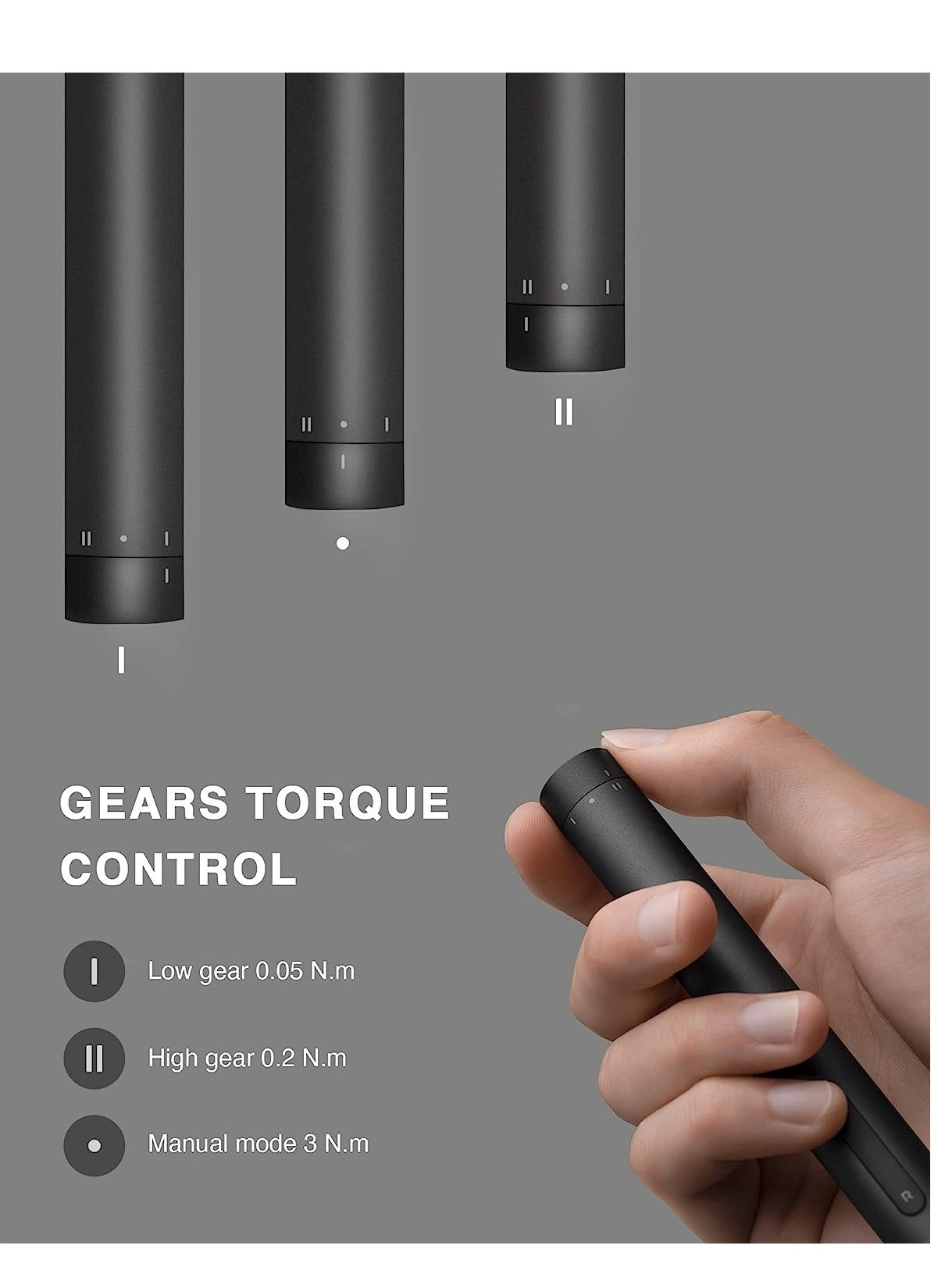 Electric Precision Screwdriver - 24 x S2 bits 170 Rpm