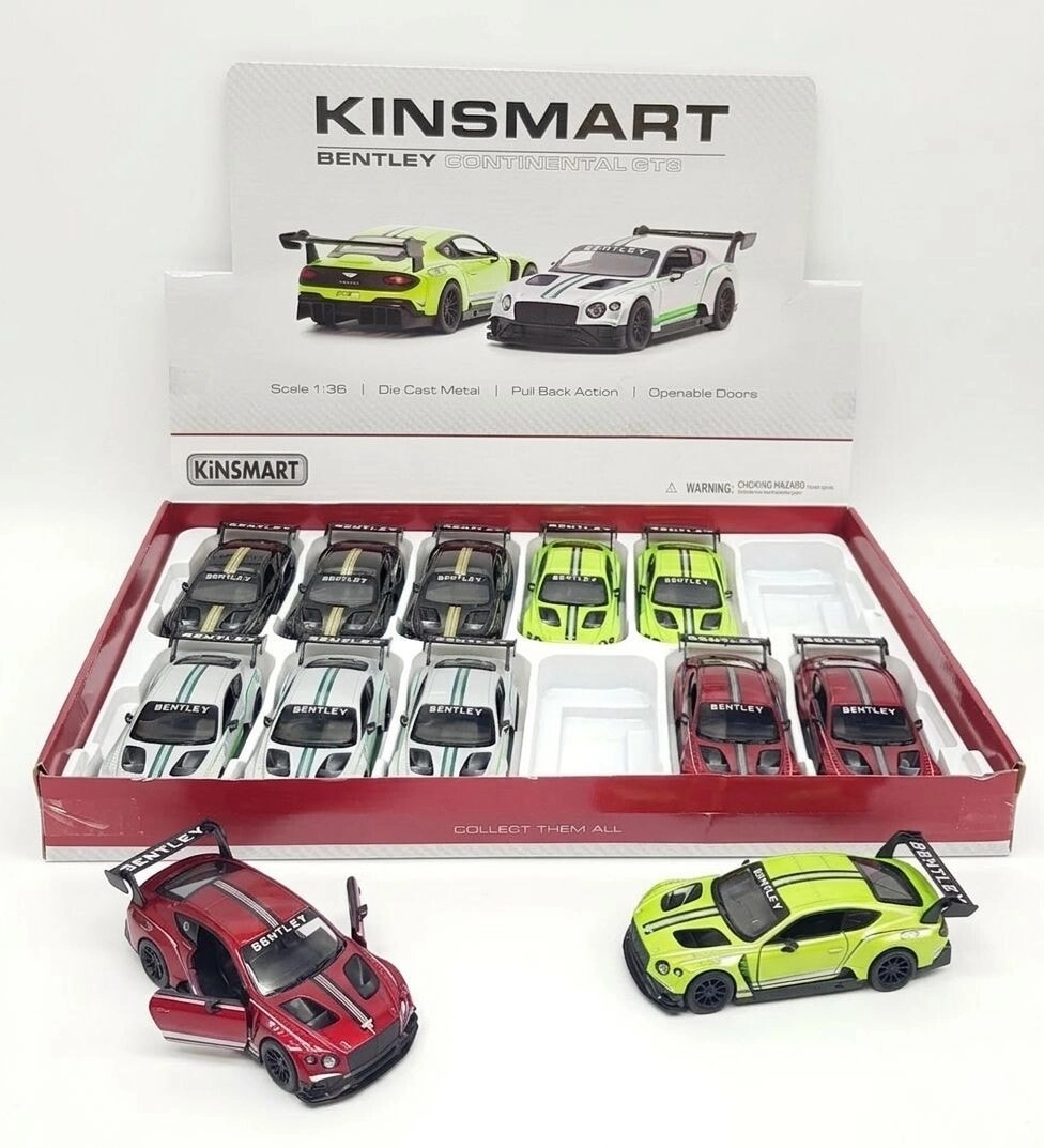 Kinsmart Bentley GT - 1:38 12 pcs