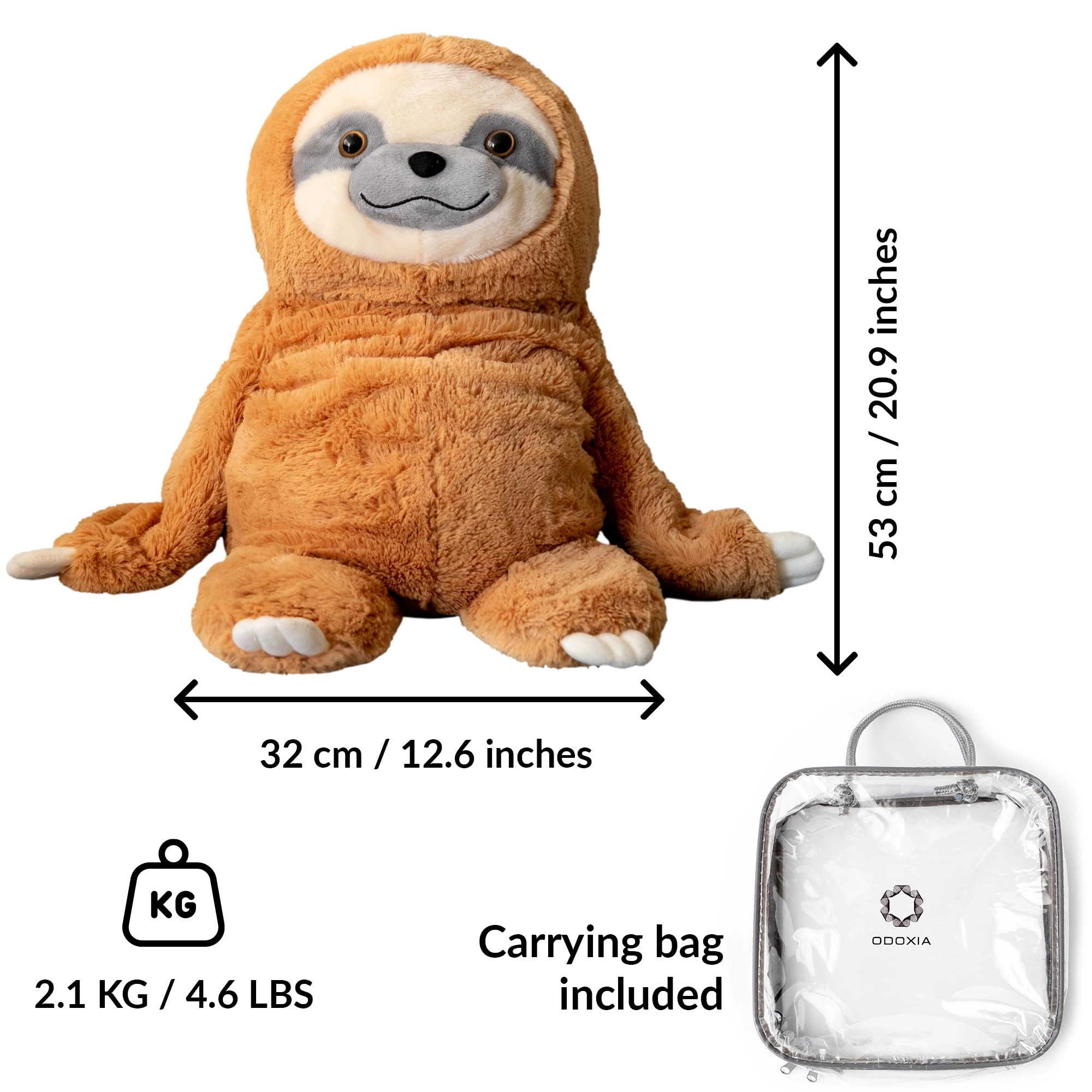 Sloth 1 53.1 cm Weighted Plush