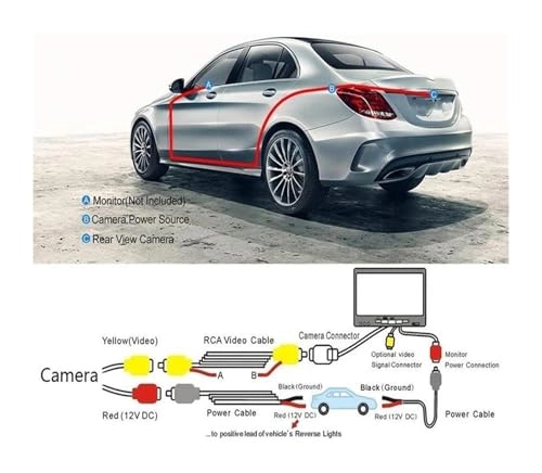 Reverse Rear View Camera - Night Vision 1080P*720P