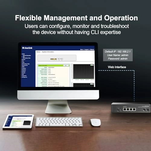 4*10G Eth,2*10G SFP Managed - 6-ports