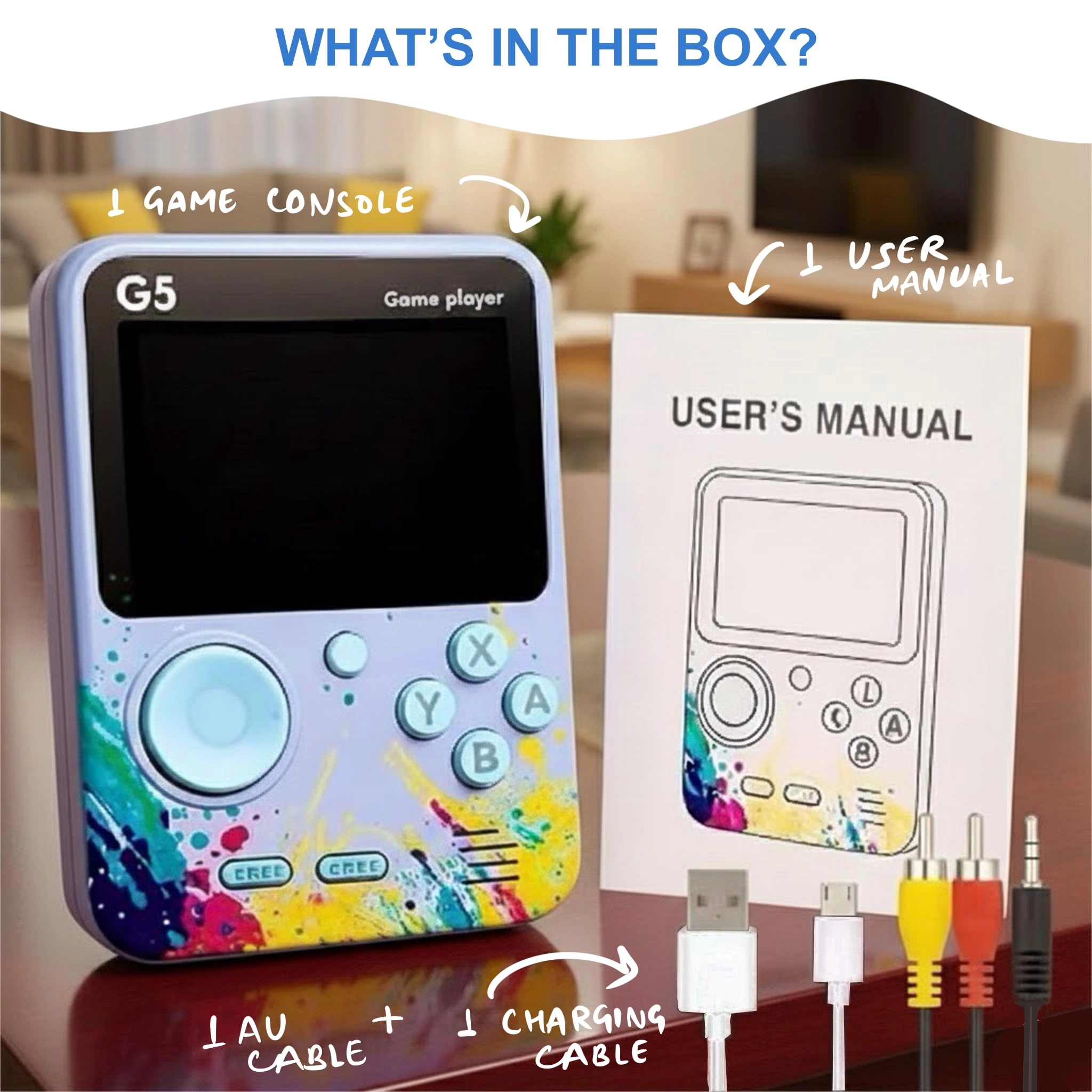 G5 - Handheld 500 Classic Games