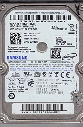 2.5" 5400rpm SATA 6Gb/s (HN-M500MBB) - 500GB