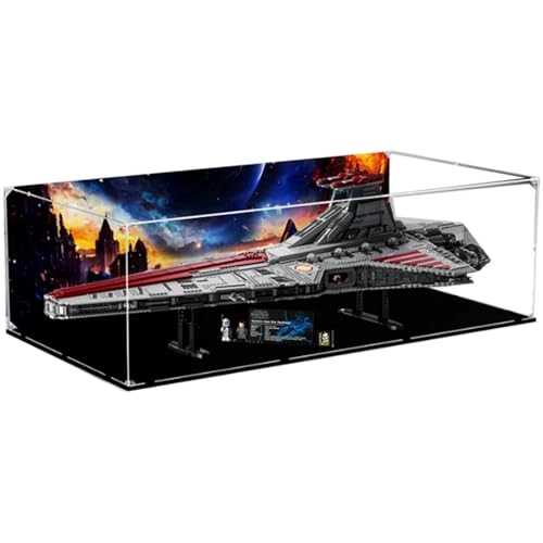 Acrylic Display Box for LEGO 75367 Republican Assault Cruiser Model - Acrylic