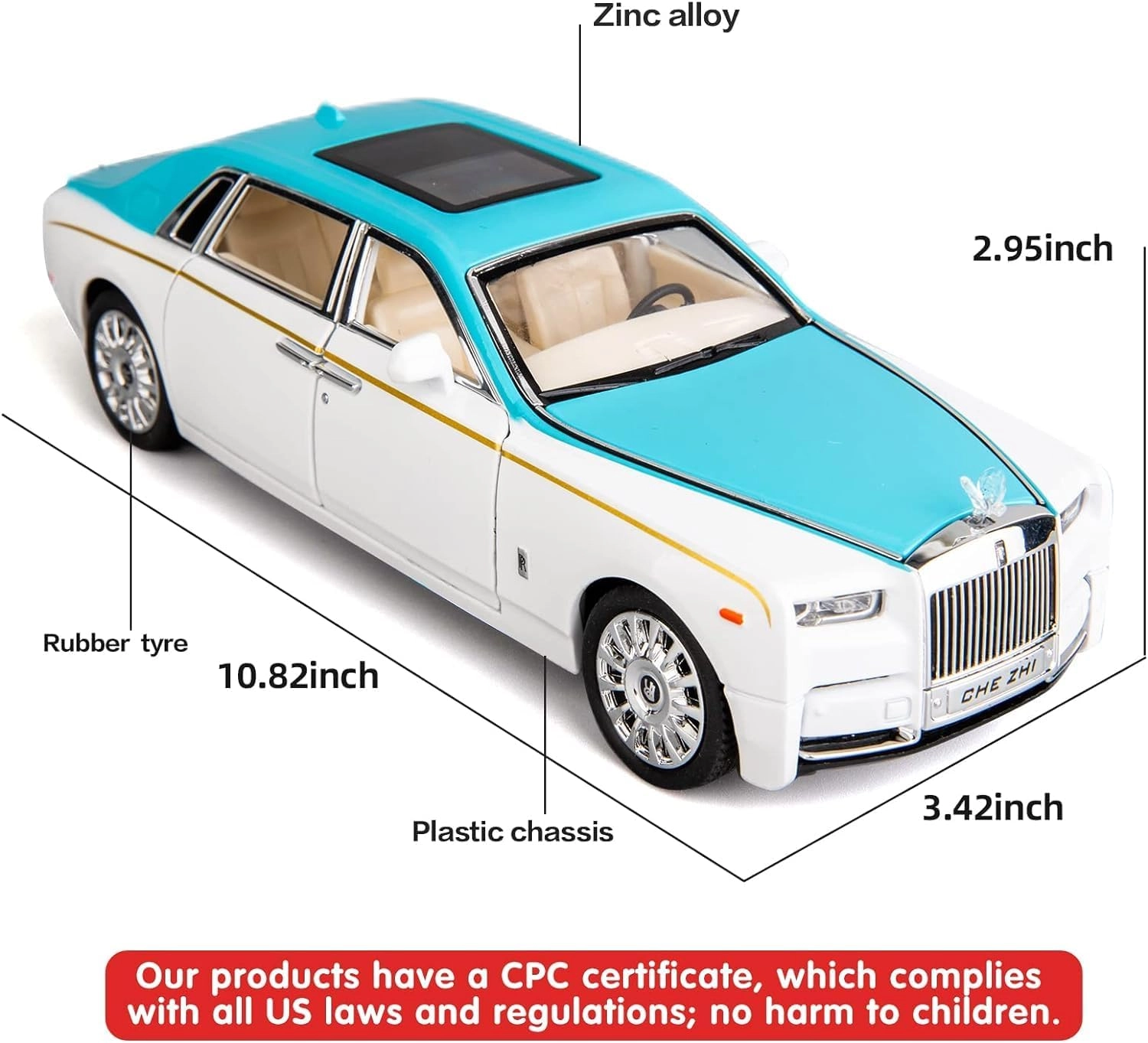RR PHANTOM - 1:24 Scale 1.00 Count
